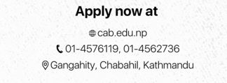 Apply now